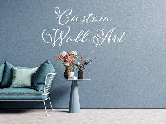 Custom Vinyl Art & Design Sticker Decals for Walls, Windows Small to Extra Large