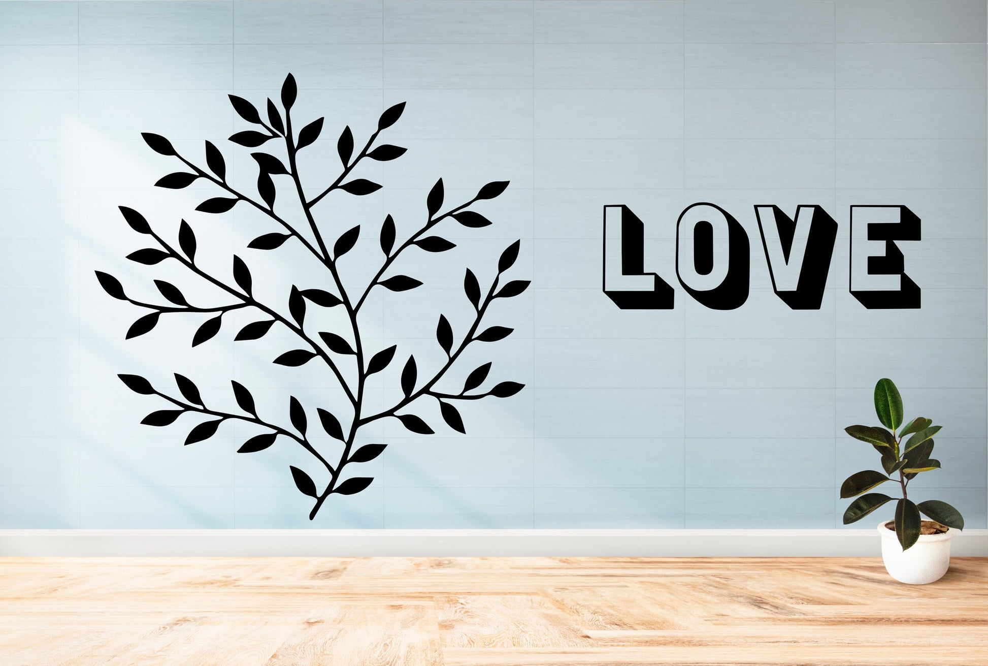 Custom Wall Art & Design Personalised Vinyl Cutting Sticker Decals for Home Decoration Small to Extra Large