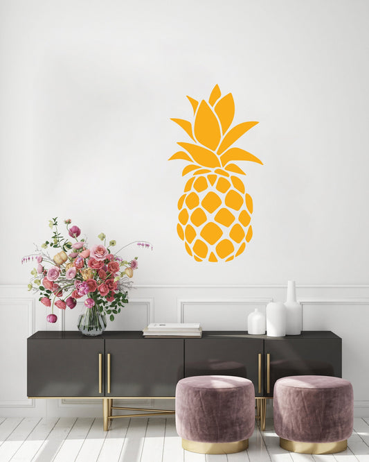 Pineapple Vinyl Sticker Decal Wall Art