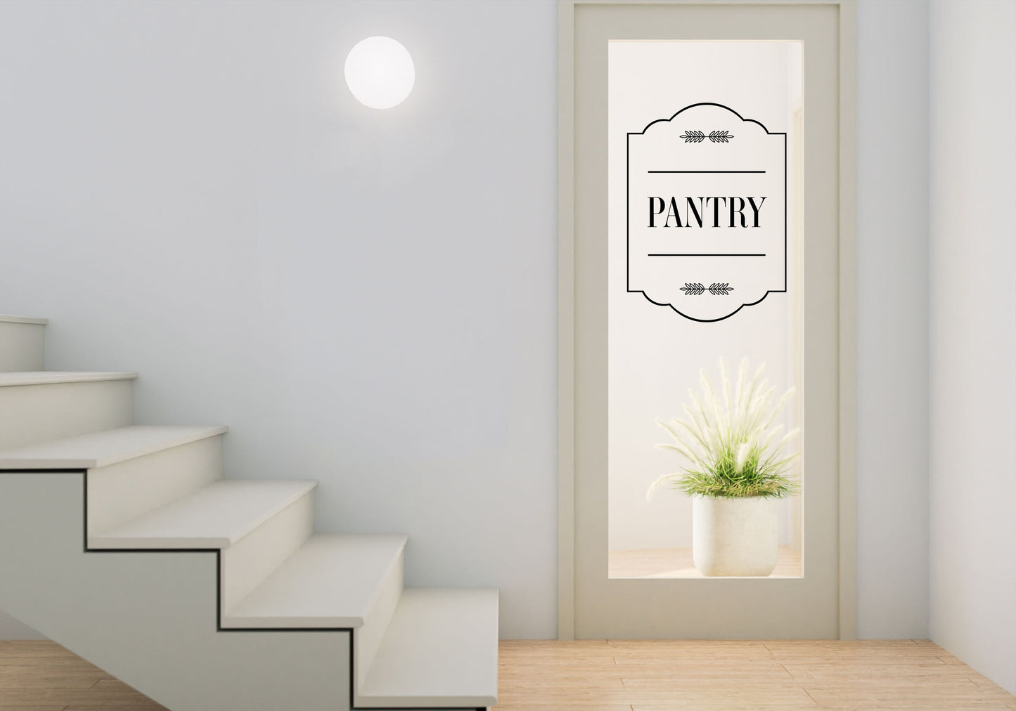 Pantry Door Vinyl Sticker, Design Personalised Vinyl Cutting Sticker Decals for your Kitchen Small to Extra Large